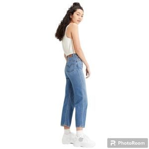 Levi's Ribcage Straight Ankle Women's Jeans Medium Wash sz 27